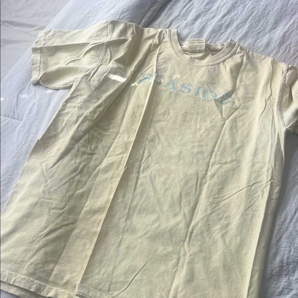 Seaside Cream Short Sleeve Women's Tee